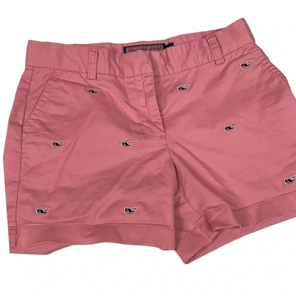 VINEYARD VINES GUC GIRLS PINK SHORTS BOTTOMS SUMMER CASUAL PREPPY GIRL SIZE 14 - Picture 1 of 6